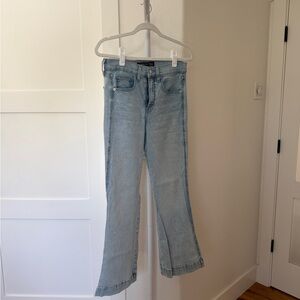 Veronica Beard Light Wash Flare Jeans